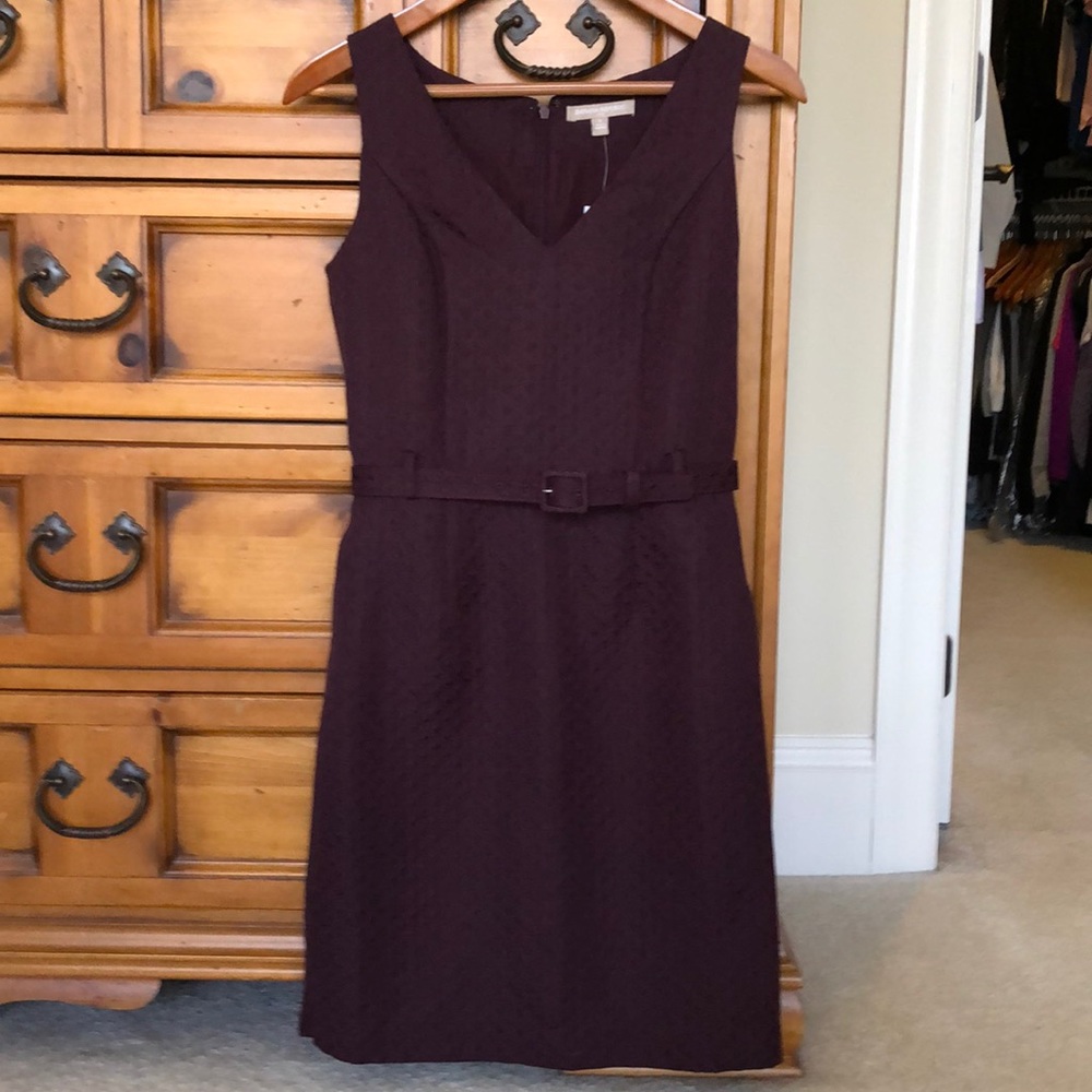Banana Republic Sleeveless, Belted Dress w/pockets